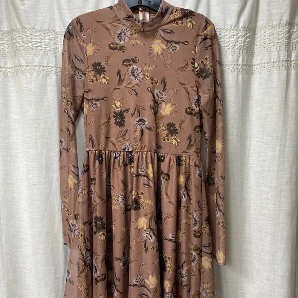 brown dress altar'd state tribal infinity-maxi-dress main image 1